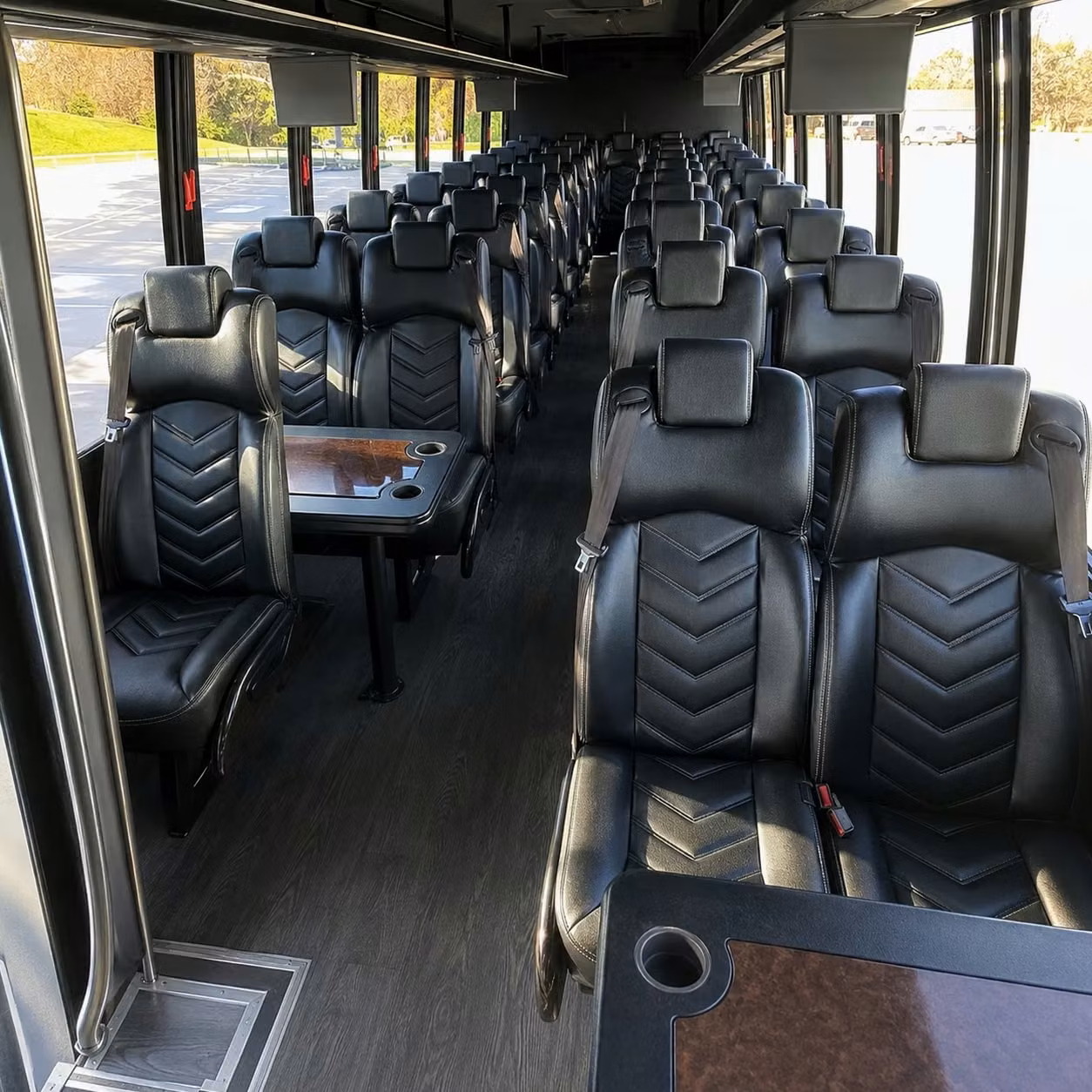 30 passenger minibus interior
