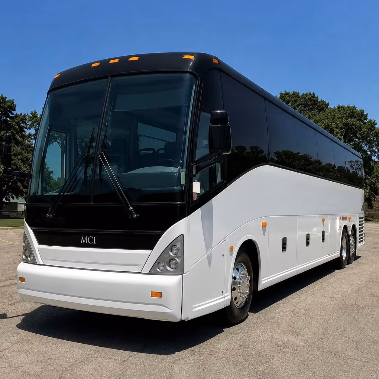 56 passenger charter bus