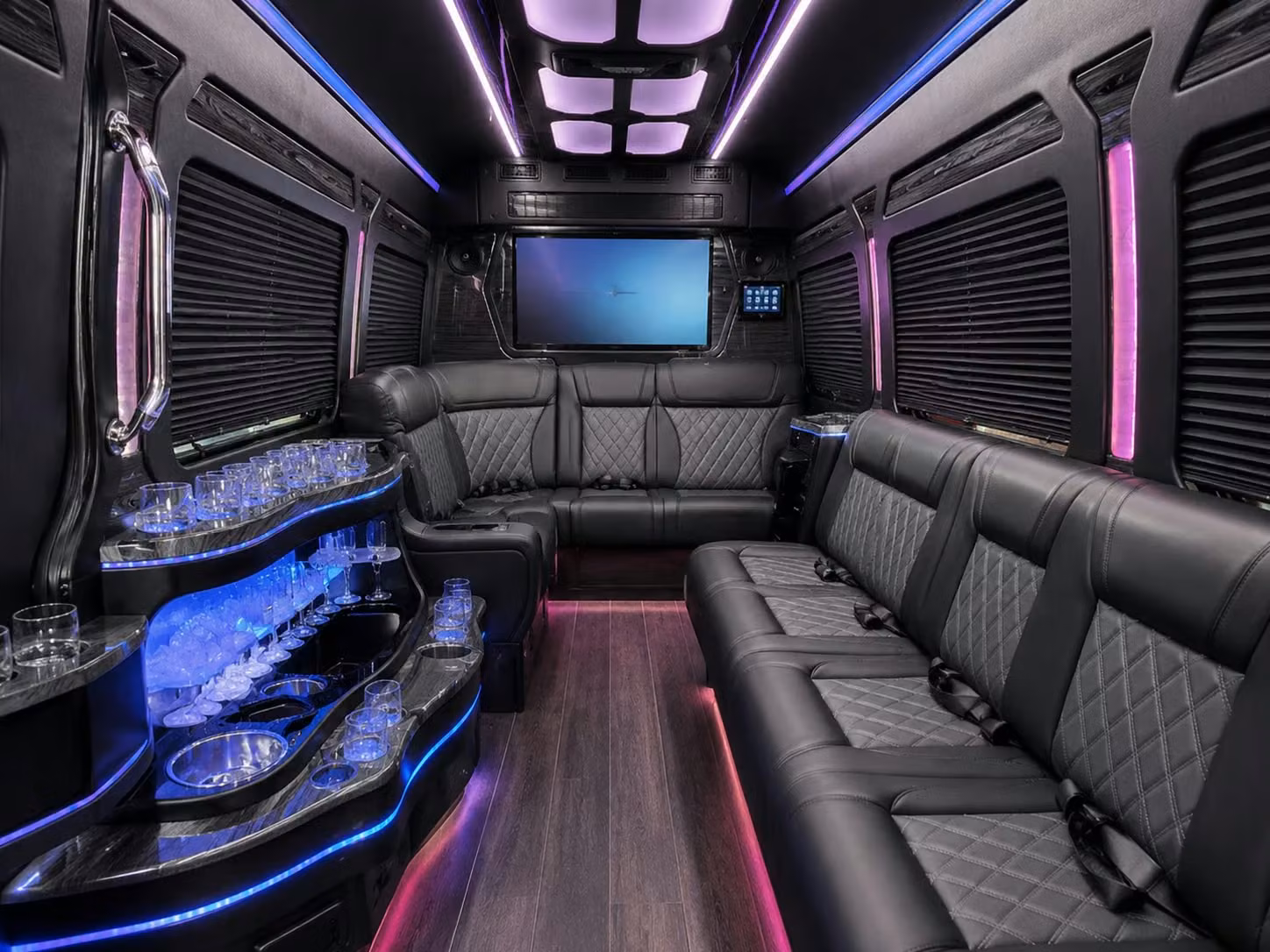 sprinter limousine inside