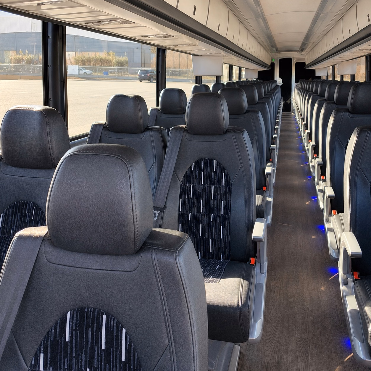 suffolk charter bus interior